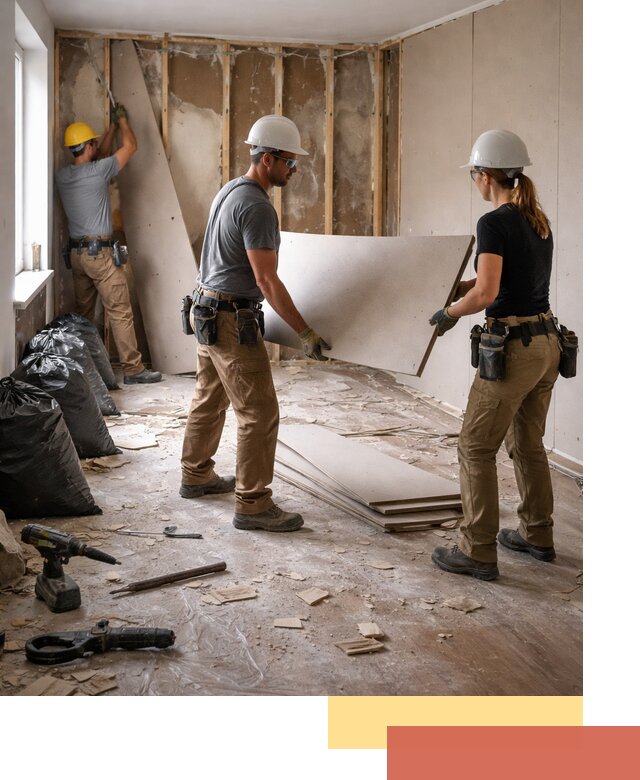 Демонтаж стеновых панелей в Конаково быстро и аккуратно