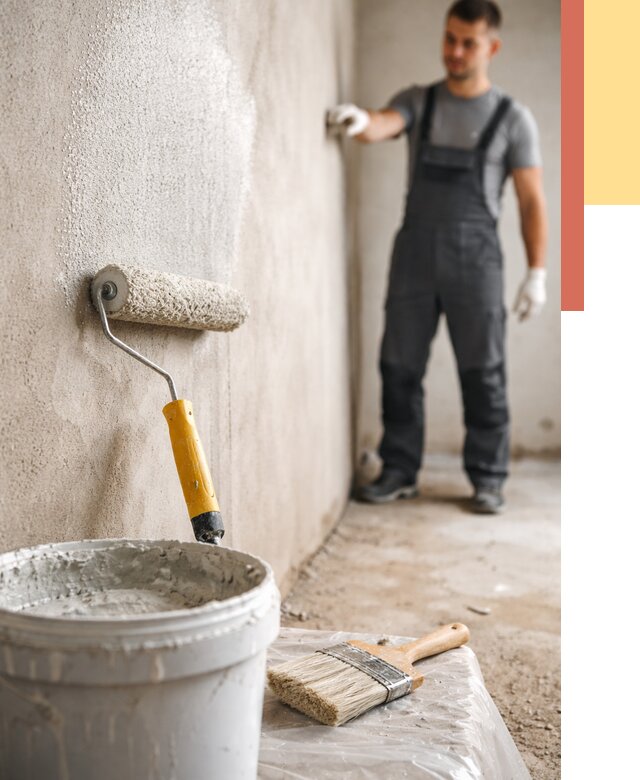 Нанесение бетоноконтакта на стены в Конаково от 4258 руб. быстро и недорого | ОТДЕЛОЧНИК-Кнк