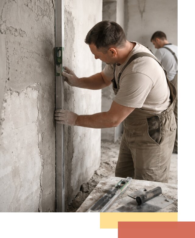 Установка штукатурных маяков в Конаково с гарантией качества