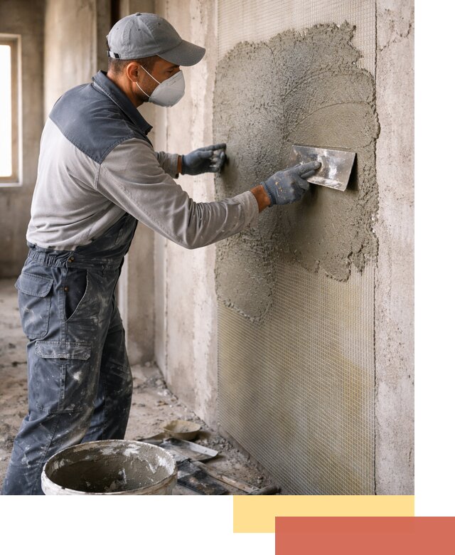 Штукатурка стен по сетке в Конаково под ключ качественно и быстро