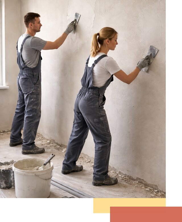 Штукатурка стен под обои в Конаково профессионально и быстро