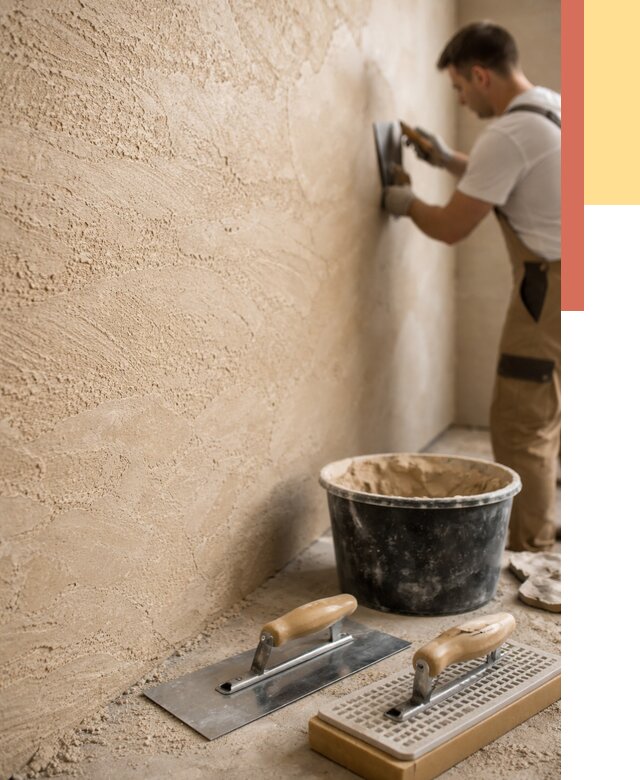 Декоративная штукатурка травертин в Конаково от 1825 руб/м2 — качественно и недорого | ОТДЕЛОЧНИК-Кнк