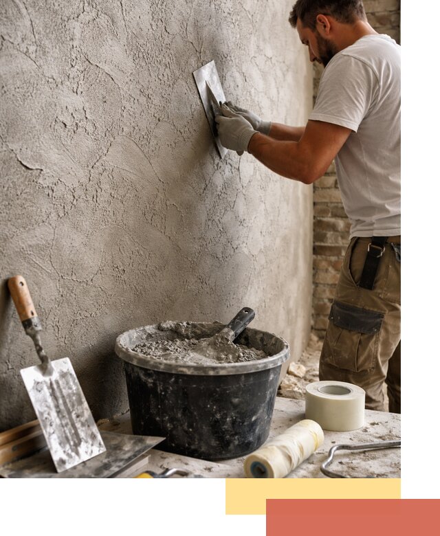 Декоративная штукатурка лофт в Конаково — отделка стен и потолков