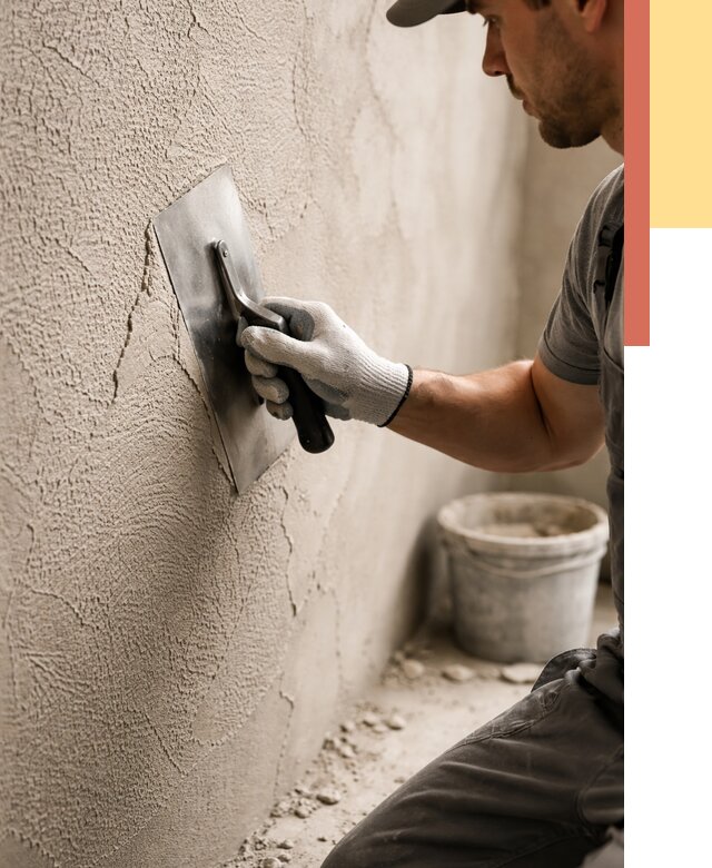 Структурная штукатурка стен в Конаково от 4562 руб. под ключ | ОТДЕЛОЧНИК-Кнк