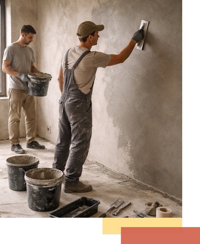 Нанесение микроцемента на стены в Конаково качественно и быстро