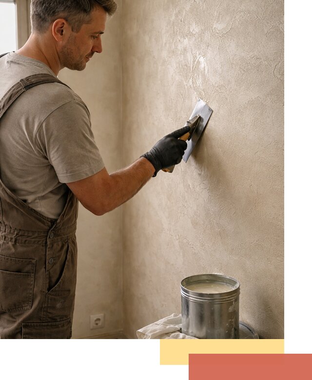 Нанесение воска на штукатурку в Конаково для защиты и блеска