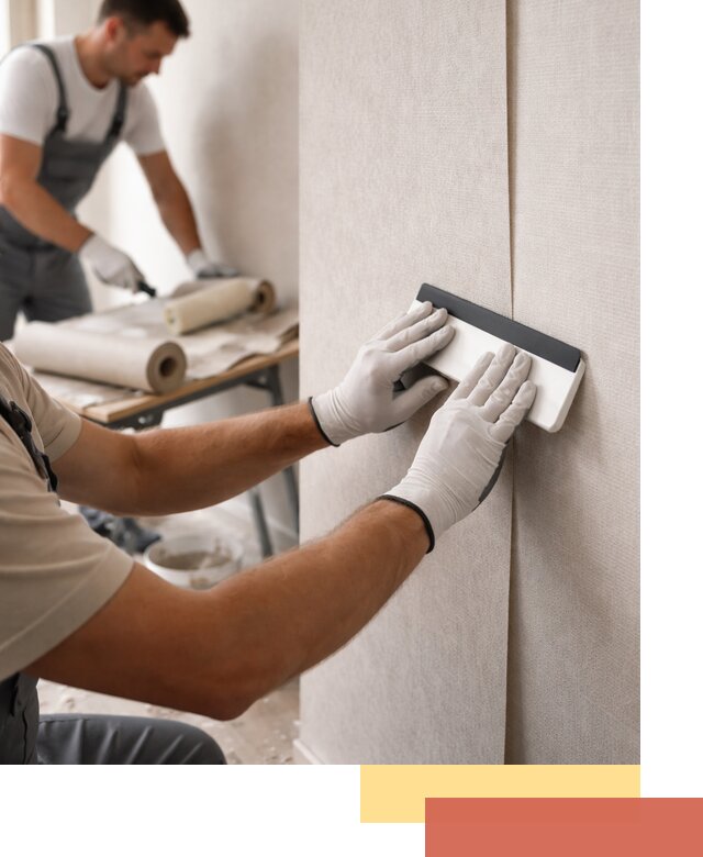 Поклейка обоев под покраску в Конаково профессионально и быстро