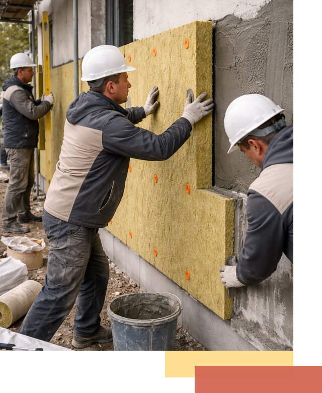 Утепление стен минватой в Конаково — тепло и звукоизоляция