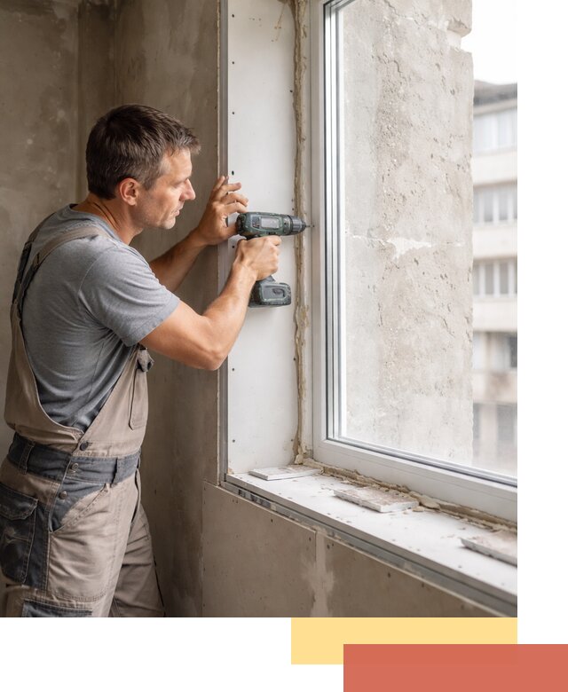 Монтаж гипсокартонных откосов в Конаково под ключ