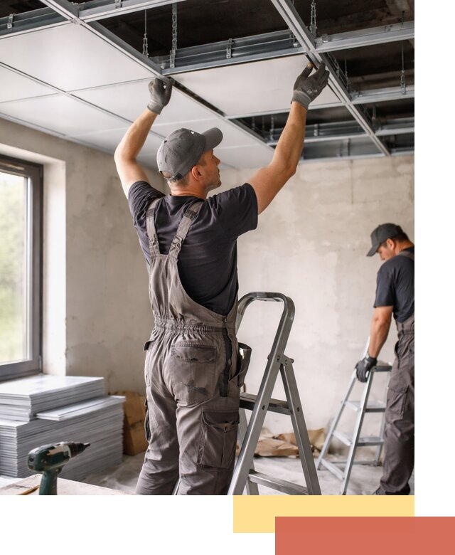 Монтаж кассетного потолка в Конаково качественно и быстро