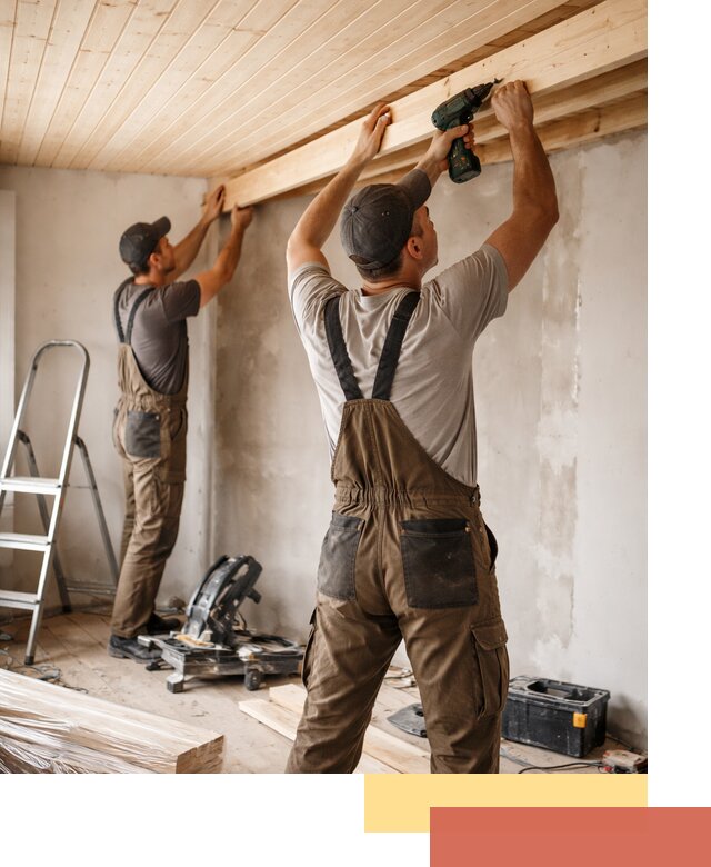 Монтаж потолка из вагонки в Конаково профессионально и аккуратно