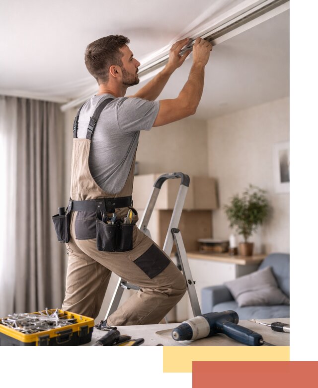 Ремонт натяжных потолков в Конаково — качественно и оперативно