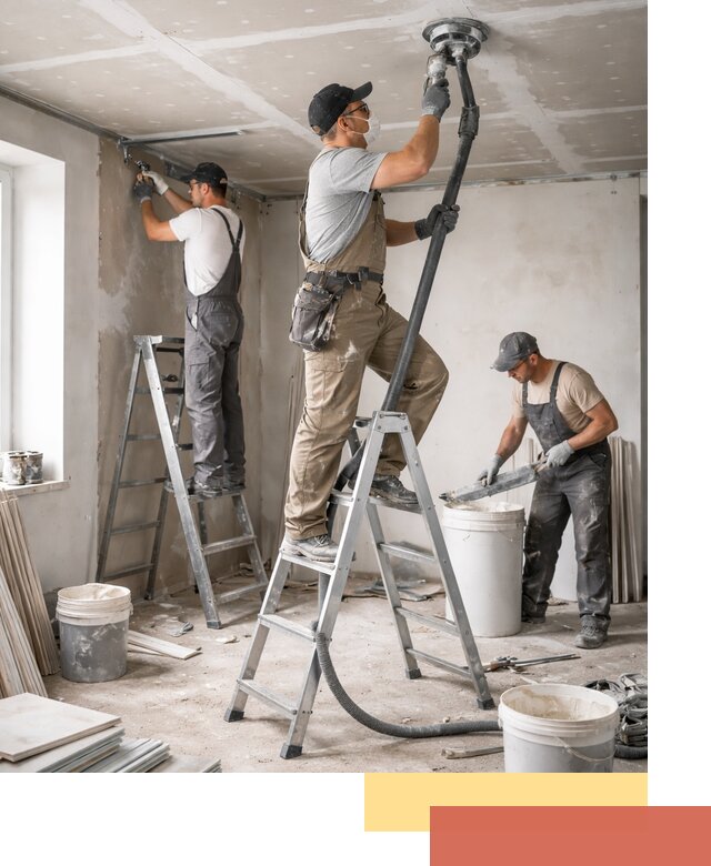 Ремонт потолка из гипсокартона в Конаково: быстрый и качественный монтаж